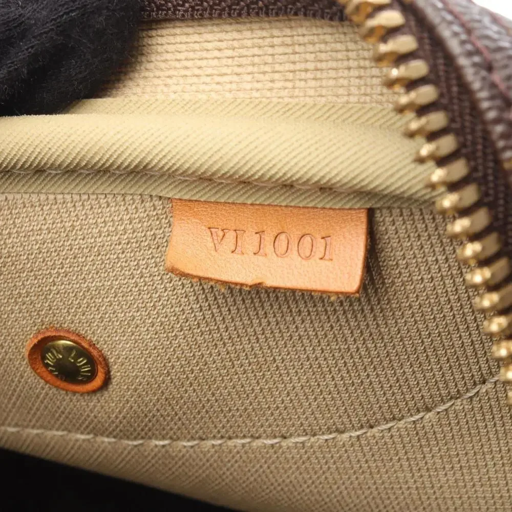 LOUIS VUITTON Brown Monogram Leather Boston Bag - Picture 5 of 10